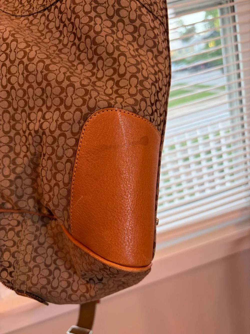 RARE Coach Signature Transatlantic Weekender Duffle Bag - Picture 7 of 16